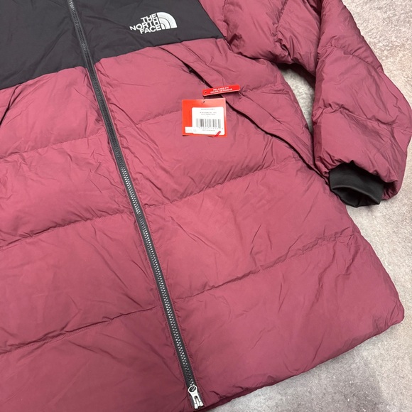 The North Face Men’s UX Down Jacket RTO deep garnet red MF0A47D5HBM - Picture 7 of 8